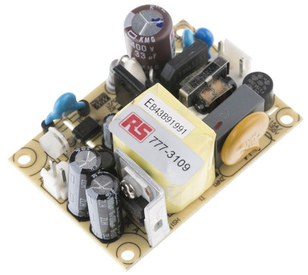 Mean Well - EPS-15-5 - Mean Well 15W  ǶʽģʽԴ SMPS EPS-15-5, 120  370 V dc, 85  264 V ac, 5V dc, 3A, 78%Ч, ʽװ		