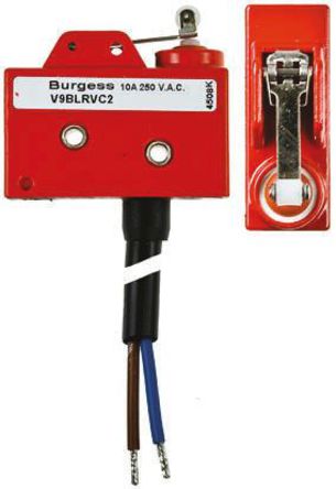 Saia-Burgess - V9BLRVC2 - Saia-Burgess 43613 ˫ -  ̹ ΢, 10 A @ 250 V 		