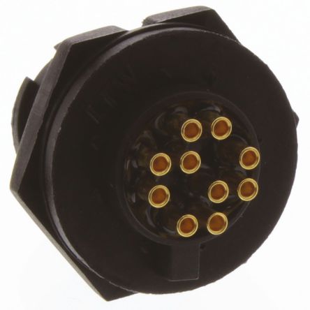 Amphenol - BU-10PMMS-LC7001 - Amphenol BU ϵ 10· 尲װ ֱ  ͷ BU-10PMMS-LC7001, , ʽӺ		