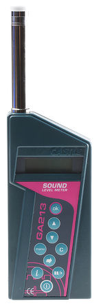 Castle - GA213 - Castle GA 213 声级计, 35 → 140 dB 量程, 0.1 dB 分辨率, 最大频率20kHz		