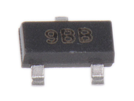 Fairchild Semiconductor - BC857BMTF - Fairchild Semiconductor BC857BMTF , PNP , 100 mA, Vce=45 V, HFE:110, 150 MHz, 3 SOT-23װ		