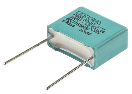 KEMET - PHE850EB5220MB06R17 - KEMET PHE850 ϵ 22nF ۱ϩ (PP) PHE850EB5220MB06R17, 20%, 1.25 kV ֱ300 V , ͨ		