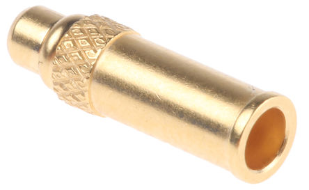 Huber & Suhner - 11_MMCX-50-1-1/111_OE - Huber & Suhner 11_MMCX-50-1-1/111_OE 50 ֱ °װ MMCX  ͷ, ѹӶ˽, 0  6GHz, RG178 B/U, RG196 A/U		