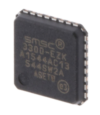 Microchip - USB3300-EZK - Microchip USB3300-EZK USB շ, ֧USB 2.0, 3.3 V, 32 QFNװ		