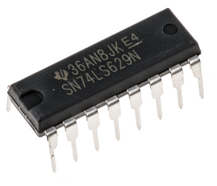 Texas Instruments - SN74LS629N - Texas Instruments 1.1  25 MHz ѹ SN74LS629N, 4.75  5.25 V, 16 PDIPװ, 19.3x6.35mm		