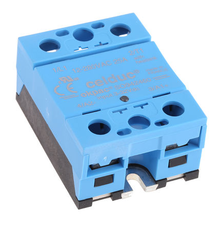 Celduc - SO942460 - Celduc 25 A ̰װ ̵̬ SO942460, ˫ɿع迪Ԫ, 㽻л, 280VЧֵ		