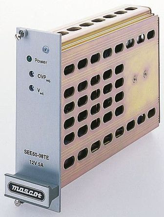 Mascot - 6008000043 - Mascot 60W  ǶʽģʽԴSMPS 6008000043, 187  264 V ac, 93.5  132 V ac, 5V dc, 12A, 79%Ч		