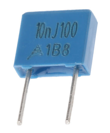 EPCOS - B32529C1103J - EPCOS B32529 ϵ 10nF ͨ PET  (PET) B32529C1103J, 5%ݲ, 100 V ֱ63 V , -55  +125 C		