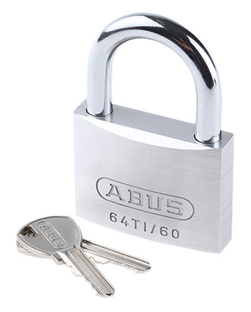 ABUS - 64TI/60 KA6607 - Abus 64TI/60 KA6607 ͬ ɫ Titalium ʴ, 9.5mm 		
