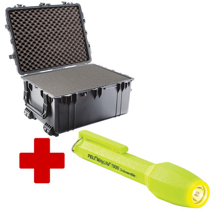 Peli - 1630-000-110E001 - Peli 1630 ϵ ɫ ۱ϩ (PP) ˮ ǿ豸,  Peli 1900 Torch 1630-000-110E001, , , 794 x 615 x 444mmⲿߴ		