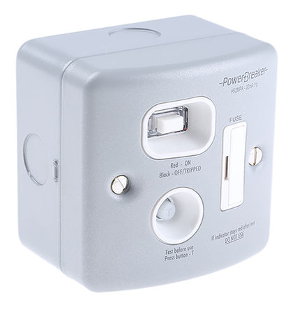 Power Breaker - H92MP-C - Power Breaker 13A ƽװ ۶ӵԪ H92MP-C, 84 x 84 x 60mm		