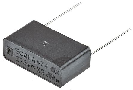 Panasonic - ECQUAAF474M - Panasonic ECQUA ϵ 470nF ۱ϩ (PP) ECQUAAF474M, 20%, 275 V , ͨ		