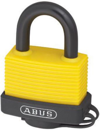 ABUS - 70AL/45 YELLOW - Abus 70AL/45 YELLOW ɫ Կ׼  ȫ, 8mm 		