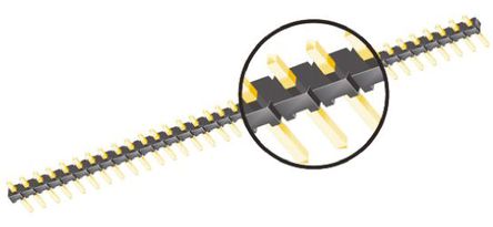 Samtec - TMM-105-01-G-S - Samtec TMM ϵ 5· 2mmھ (1) ֱ Ź TMM-105-01-G-S, Ӷ˽, 3.9A, ͨ		