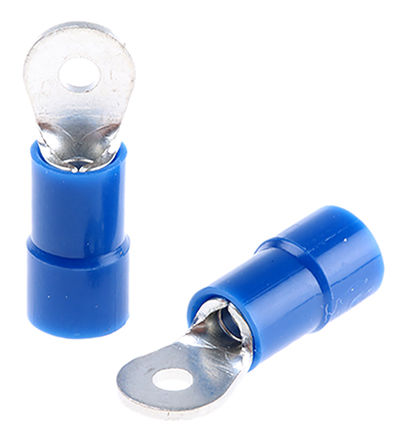 RS Pro - RVY2-2 - RS Pro, ɫ Ե о ѹӶ RVY2-2, M2 ˨, 2.2mmڻֱ, 18.8mmܳ		