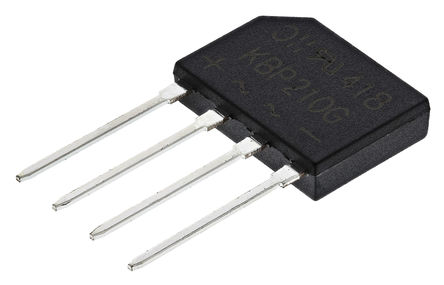 DiodesZetex - KBP210G - DiodesZetex KBP210G  , 2A 1000V, 4 KBPװ		