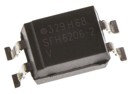 Vishay - SFH6206-2T - Vishay  SFH6206-2T, , , 4 SMD װ		