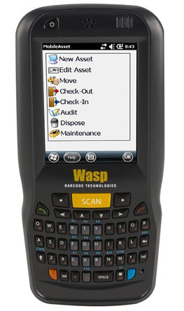 WASP - 633808928117 - WASP DT60 QWERTY 无线 移动计算机 0.75kg		