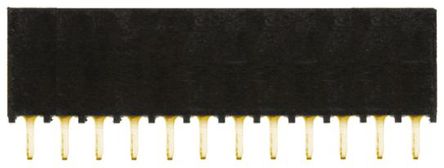 Samtec - SSQ-112-01-G-S - Samtec SSQ ϵ 1 12· ֱ 2.54mmھ ͨ ӡˢ· SSQ-112-01-G-S, Ӷ˽, ԰		