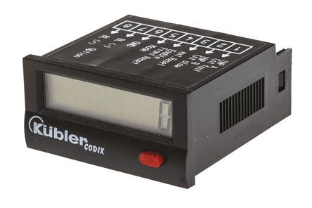 Kubler - 6.130.012.850 - Kubler 8λ LCD ּ 6.130.012.850, -9999999  99999999ʾΧ, ѹ, 7kHzƵ, 0  0.7 V ֱԴ		