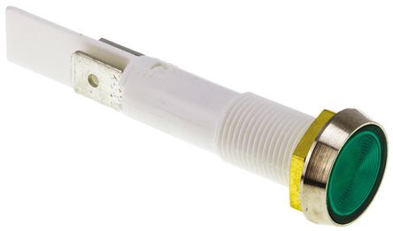 Arcolectric - C027500NBC - Arcolectric C027500NBC 13.3 mm Ƕʽ ɫ neon ָʾ, ƬӶ, 10mmװ׳ߴ, 230 V 		