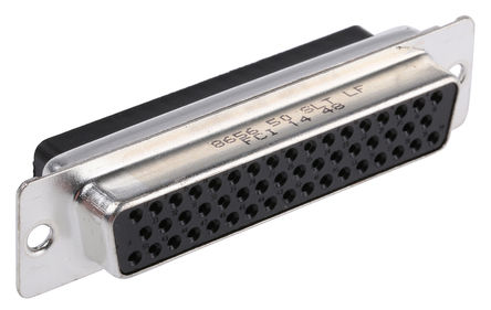 Amphenol FCI - 865650SLTLF - Amphenol FCI 8656 ϵ 50· 2.76mmھ ֱ ѹʽ D-sub   865650SLTLF, 5A		