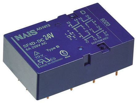 Panasonic - SF2D5 - Panasonic SF2D5 ˫˫ PCB װ Ǳ̵, 6 A, 5V dc		