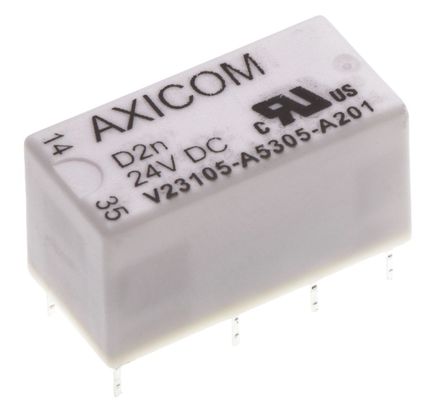 TE Connectivity - V23105A5305A201 - TE Connectivity V23105A5305A201 ˫˫ PCB װ Ǳ̵, 24V dc		