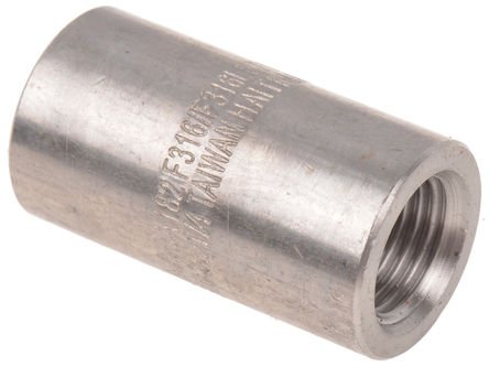 RS Pro - 1/4in Full Coupling - RS Pro 1.38in Բ ƹܼ 1/4in Full Coupling, ͷ, 1/4 in Rc  (ͷ1), 1/4 in Rc ʽ (ͷ2) Rc(T) Rc(T)		