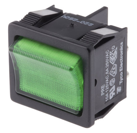 TE Connectivity - 1634200-9 - TE Connectivity 1634200-9 DPST ɫ ̰忪,  - , 10 A @ 125 V 		