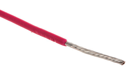 Alpha Wire - 6715 RD005 - Alpha Wire EcoWire ϵ 30m ɫ 18 AWG о ڲߵ 6715 RD005, 0.81 mm2 , 16/0.25 mm оʾ, 600 V		