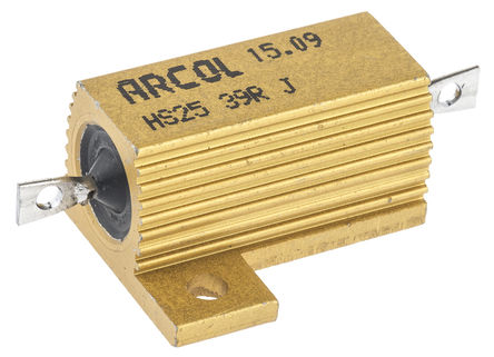 Arcol - HS25 39R J - Arcol HS25 ϵ HS25 39R J 25W 39 5%  尲װ̶ֵ, Ӷ, Ƿװ		