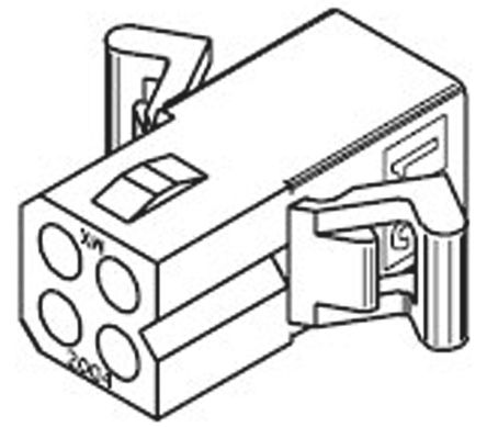 Molex - 03-06-1044 - Molex STANDARD .062" ϵ 3.68mm ھ 1  4 · ĸ °װ ѹ 03-06-1044		