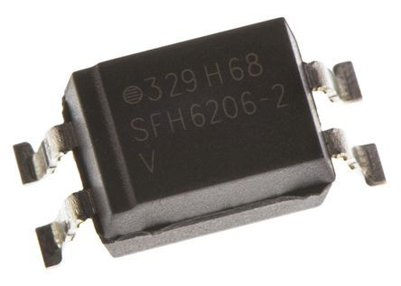 Vishay - SFH6206-2T - Vishay  SFH6206-2T, , , 4 SMD װ		
