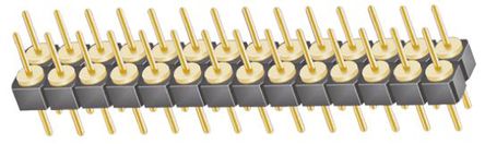 Samtec - TD-114-G-A - Samtec TD ϵ 28· 2.54mmھ (2) ֱ Ź TD-114-G-A, Ӷ˽, 1A, ͨ		