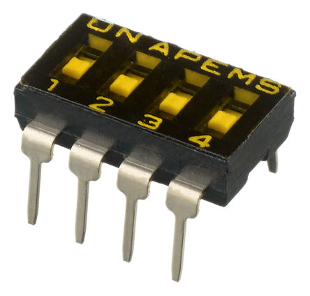 Apem - IKD0400000 - Apem IKD0400000 4λ ʽִ ͨ DIP , 		