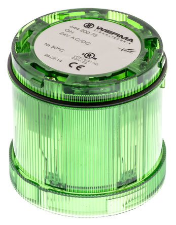 Werma - 64420075 - Werma KombiSIGN 71 644 ϵ ɫ LED źŵ 64420075, 70mm ֱ, 24 V ֱ		