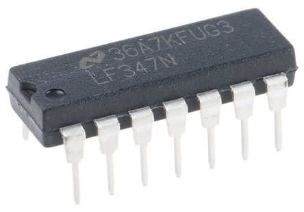 Texas Instruments - LF347N/NOPB - Texas Instruments LF347N/NOPB · Ŵ, 4MHz, 14 MDIPװ		