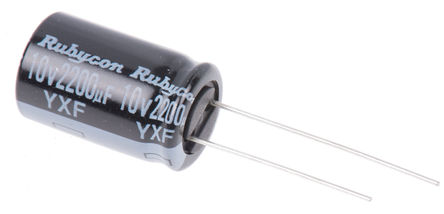 Rubycon - 10YXF2200M12.5X20 - Rubycon YXF ϵ 10 V ֱ 2200F ͨ  10YXF2200M12.5X20, 20%ݲ, +105C		