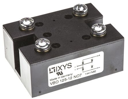 IXYS - VBO125-12NO7 - IXYS VBO125-12NO7  , 124A 1200V, 4 PWS Cװ		