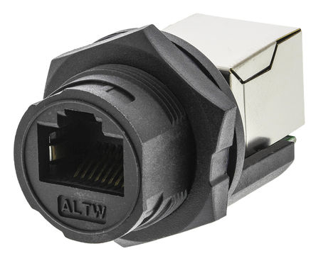 Amphenol - RCP-5SPFFH-TCU7001 - Amphenol IP67 8/8· Cat5e ĸ RJ45 ģ黯 RCP-5SPFFH-TCU7001, STP , 尲װ, ͭо		