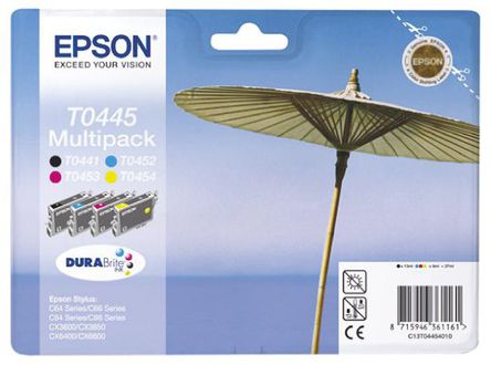 Epson - C13T04454010 - Epson ɫɫɫɫ ī, T044ͺī, ڶͺŴӡ		