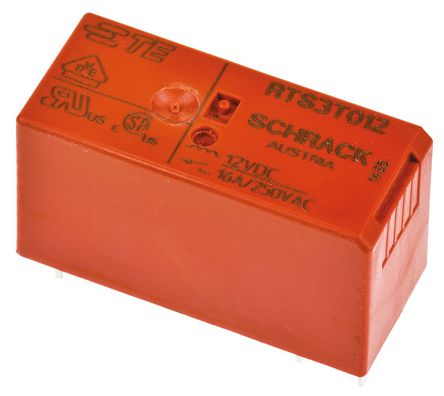 TE Connectivity - RTS3T012 - TE Connectivity RTS3T012  PCB װ Ǳ̵, 12V dc		