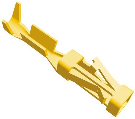 TE Connectivity - 1-104481-1 - TE Connectivity AMPMODU Short Point ϵ ĸ ѹӽ߶ 1-104481-1, ƽ ͭϽо, 12mӴ, 32AWG  28AWG		