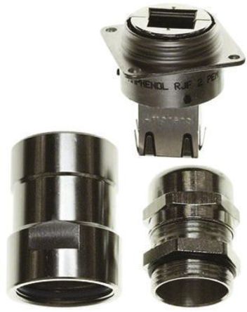 Amphenol - RJF2PEM1N - Amphenol IP68 Cat5e ĸ RJ45  RJF2PEM1N, 尲װ		