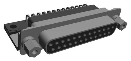 TE Connectivity - 5745536-2 - TE Connectivity Amplimite HD-20 ϵ 2.768mm ھ 25 · ֱ ͨװװ PCB D-sub   5745536-2		