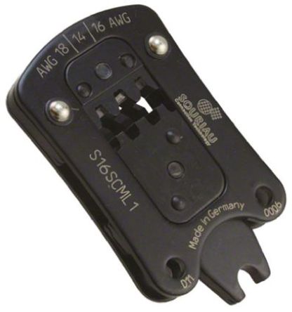 Souriau - S16SCML1 - Souriau UTS Series ϵ ѹģ S16SCML1, 16  14 AWG ߹, 1.6mm ǳߴ		