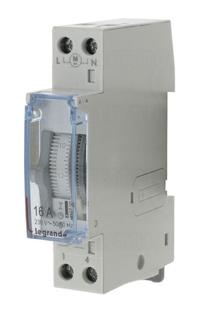Legrand - 412790 - Legrand 1ͨ DIN 쿪 412790, ʱ֣λ, 230 V Դ		