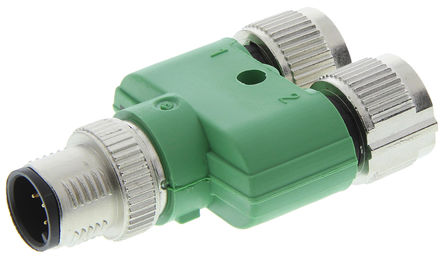 Phoenix Contact - 1546068 - Phoenix Contact 5  M12   10  M12 ĸ  1546068, , 50.1mm		