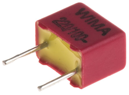 WIMA - FKP2/220/100/5 - WIMA FKP2 ϵ 220pF ۱ϩ (PP) FKP2/220/100/5, 5%, 100 V ֱ/63 V , ͨ		